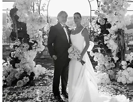 Il s&igrave; toscano di Vanessa Incontrada e Rossano Laurini: le nozze dopo vent'anni d'amore
