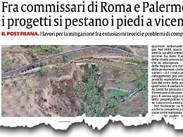 Frana di Niscemi, il corto circuito tecnico per la Sp 12: chieste le dimissioni di Tumminello