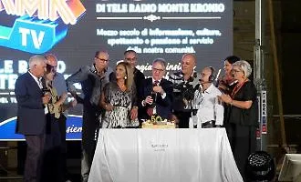 Tele Radio Monte Kronio compie 50 anni: festa per la storica tv di Sciacca