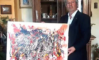Gerlando Meli all'ARTE 2026 Cairo Editore Milano con "Ricordi": l'astratto informale che evoca emozioni