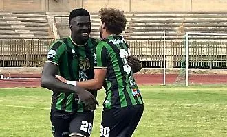 Sciacca travolgente: 5-0 al Lascari Cefal&ugrave; nel segno di un Mbengue scatenato