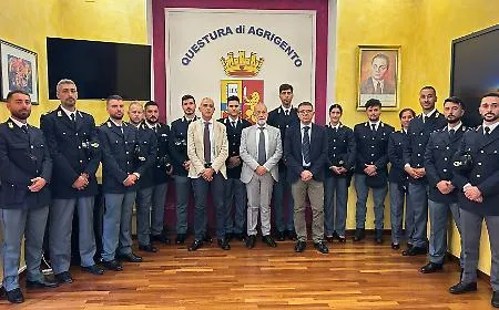 Sicurezza nell'Agrigentino: 15 nuovi agenti rafforzano i Commissariati di Canicatt&igrave;, Licata e Palma