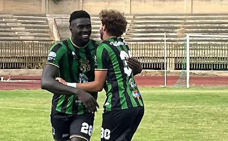 Sciacca travolgente: 5-0 al Lascari Cefal&ugrave; nel segno di un Mbengue scatenato