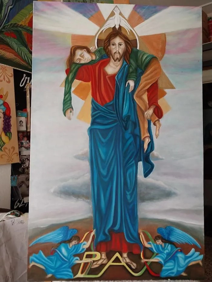 Un "Cristo dei migranti" per Papa Leone XIV: l'opera dell'artista Gloria Vernengo in dono a Lampedusa