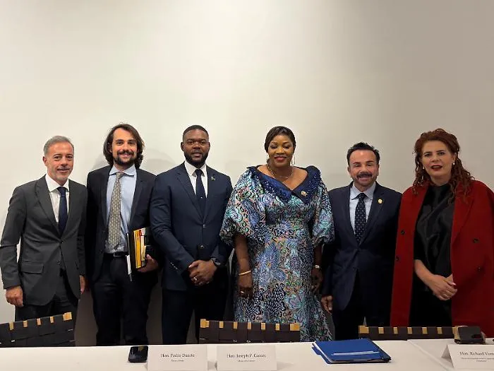 Agrigento a New York, intesa con le citt&agrave; del mondo contro l'innalzamento del mare